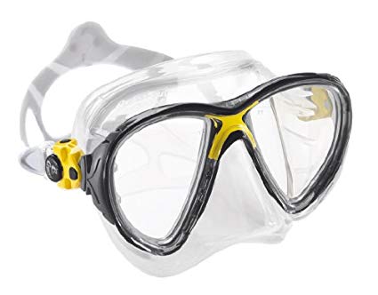 Cressi Evo Evolution Crystal Dive Mask, Includes Hard Mask Box (NEW 2010)