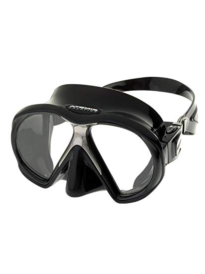 Atomic Aquatics Sub-Frame Mask, Black Skirt - Black - Medium