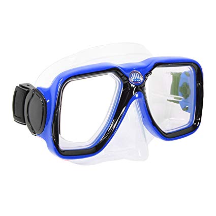 Deep Blue Gear Diving Snorkeling Mask (Maui) with Optical Corrective Lenses