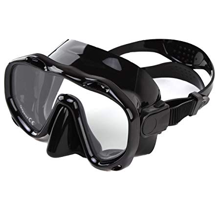 An-ti Fog Dive Mask Scuba Diving Goggles,Waterproof and Quick Adjustable Snorkeling Masks for Men & Women