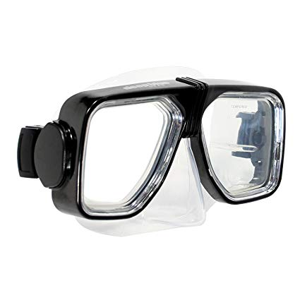 Deep Blue Gear Diving Snorkeling Mask (Spirit 2) with Optical Corrective Lenses