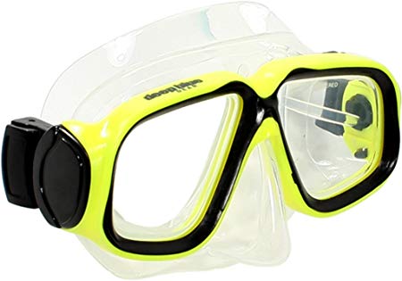 Deep Blue Gear Kid's Maui Jr. Diving and Snorkeling Mask, Optical Lens Ready