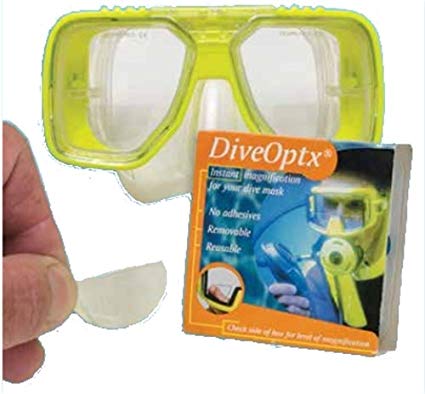 Innovative DiveOptx Reusable Bifocal Lenses