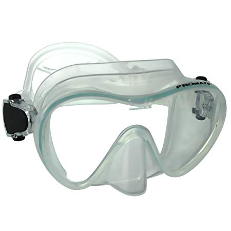 Promate mk600 Promate Adult Stealth Snorkel Scuba Dive Mask, Black