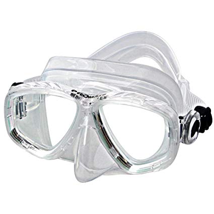 Promate RX Prescription Snorkeling Mask with Nearsight Optical Corrective Lens-1.0 to 10.0