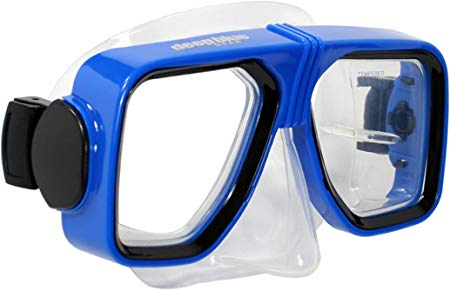 Deep Blue Gear Spirit 2 Diving and Snorkeling Mask, Optical Lens Ready