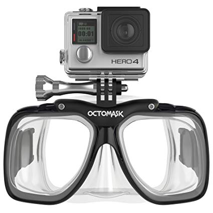 GoPro Hero5 and Session Dive Mask for Scuba Diving and Snorkeling