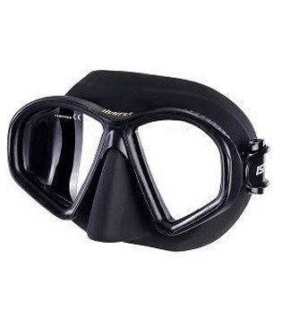 IST Hunter Mask Foldable Spearfishing, Freediving Mask Fits in your BC Pocket