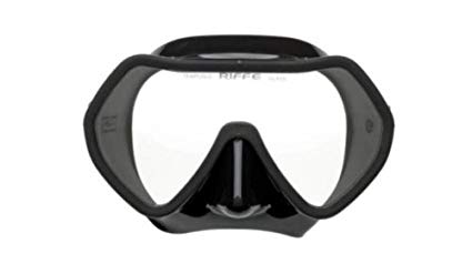 Riffe Frameless Mask With Clear Lense